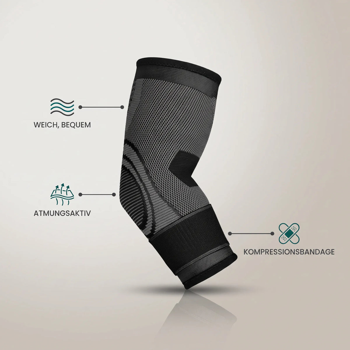 Ellbogenbandage mit Kompression