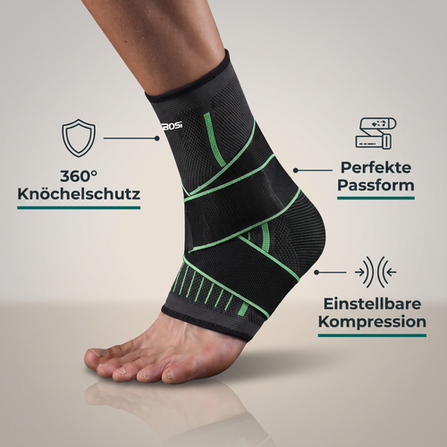 Fussbandage mit Kompression Vorteile